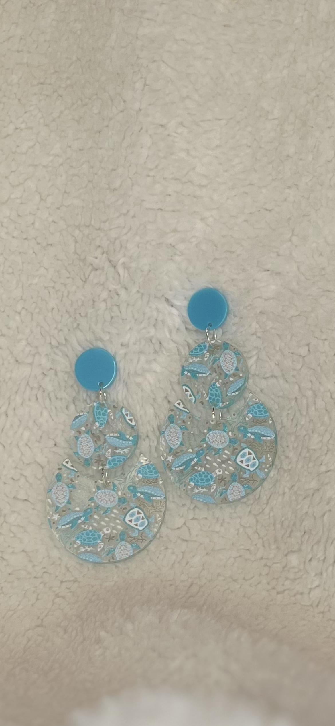 Double Turtles Earrings