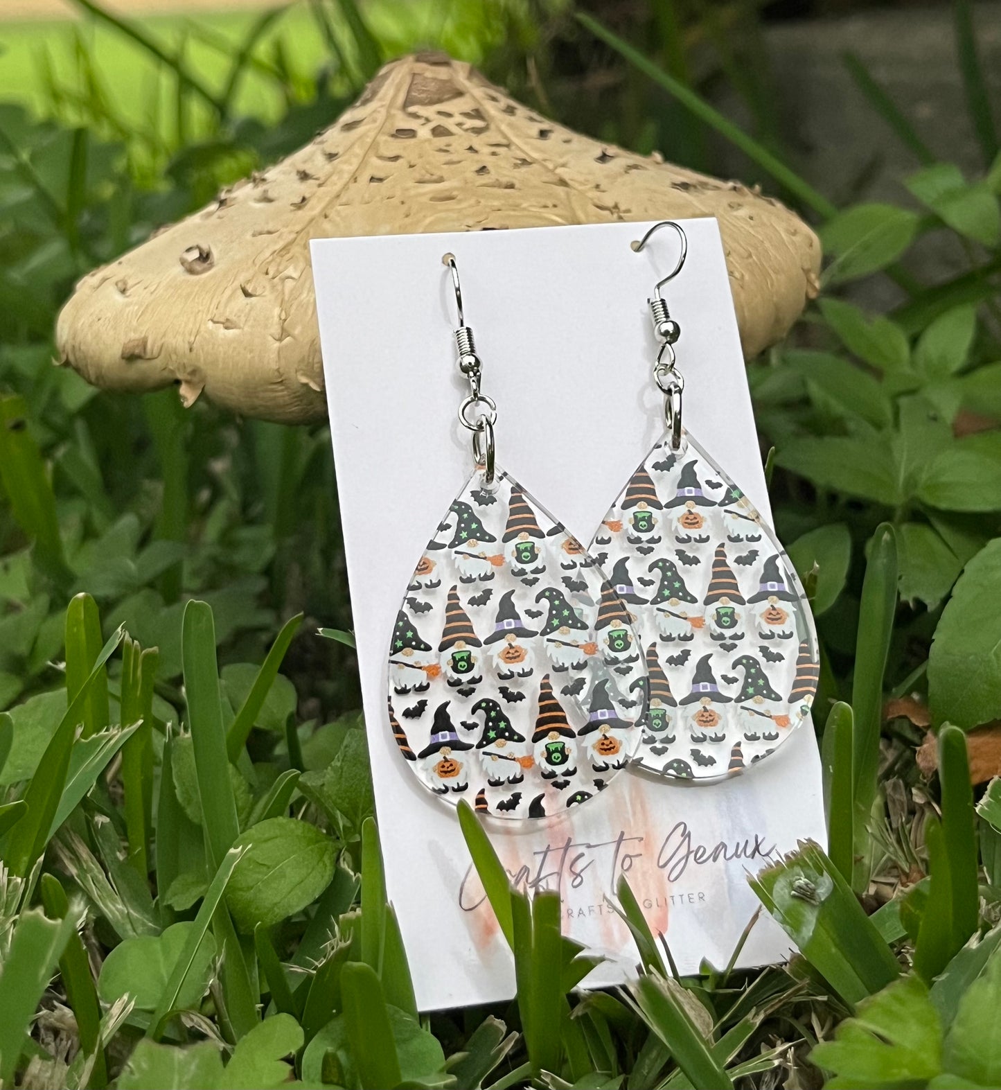 Halloween Gnome Earrings