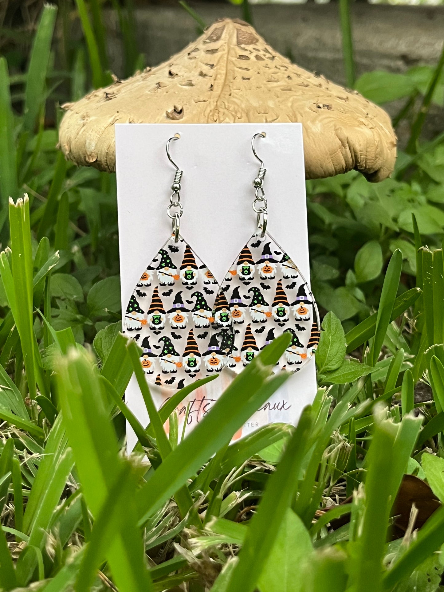 Halloween Gnome Earrings