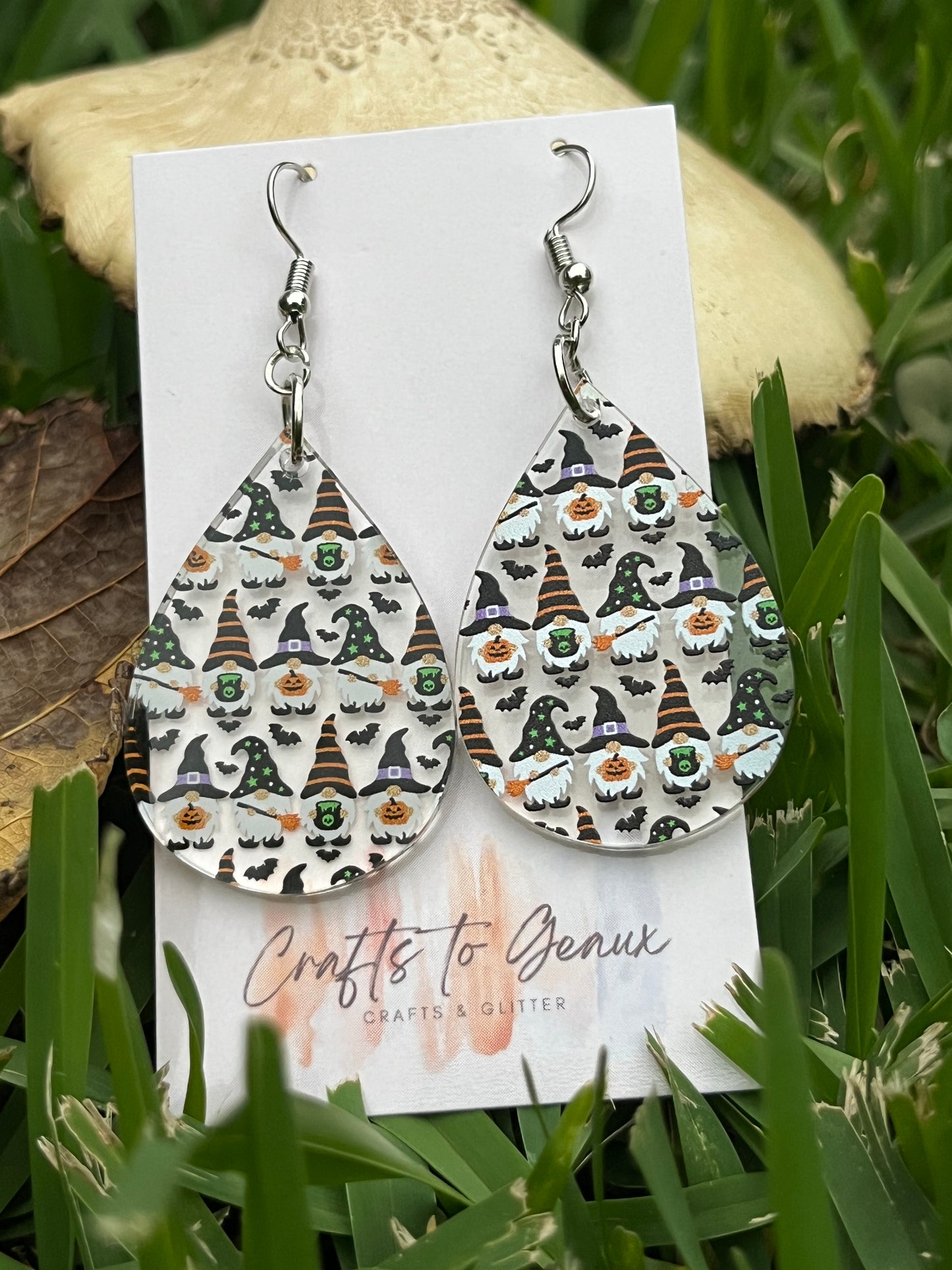 Halloween Gnome Earrings