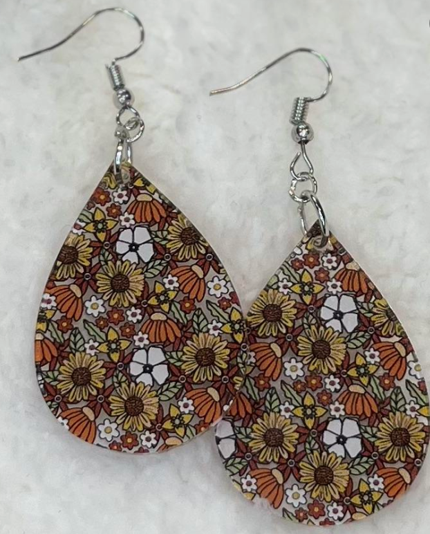 Floral Earrings