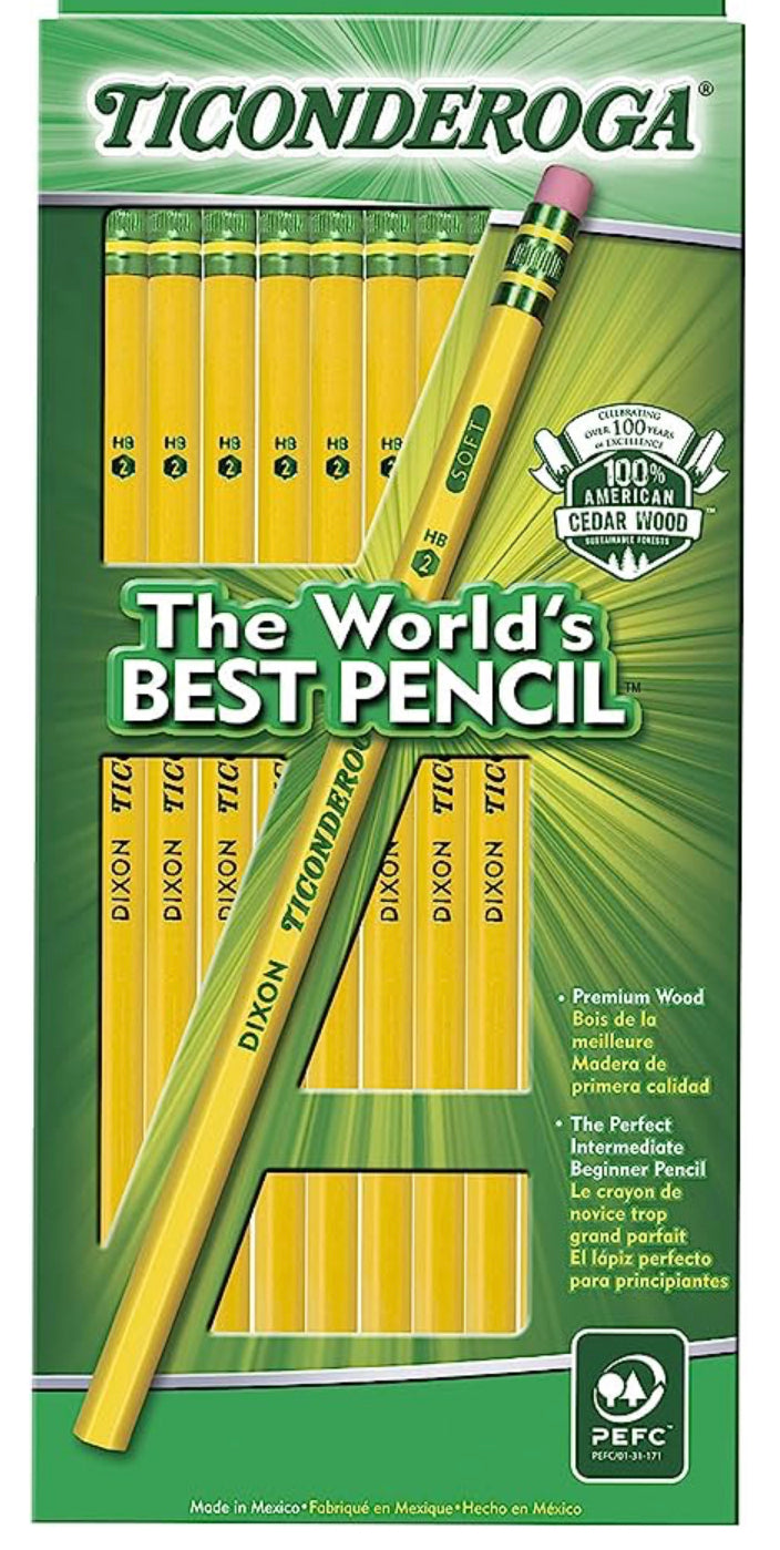 Engraved School Pencils